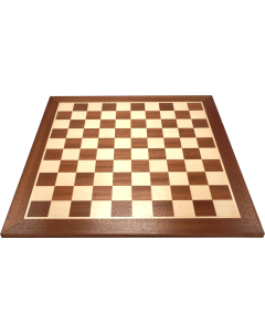 Dambord mahonie ingelegd 54cm