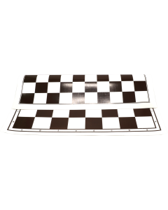 Oprolbaar dam-/schaakbord 50cm