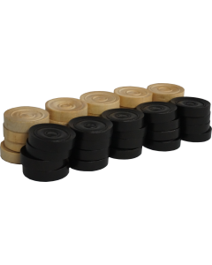 schijven 25mm palmhout