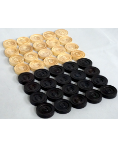 Schijven 28mm palmhout